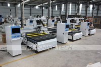 Machine de fraisage CNC ATC 1325 avec broche HQD 9KW et changement d'outil automatique pour la fabrication de meubles en bois