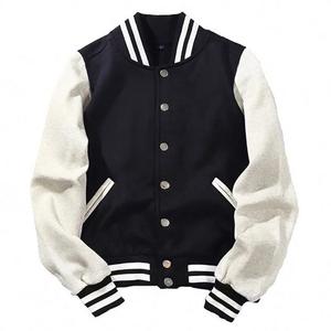 Chaqueta de Béisbol Vintage para Hombre, Estilo Letterman, con Bordado y Parches, Cuello Alto, Impermeable, Transpirable, para Hombre y Mujer - Product Image 2