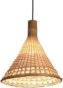 Elegant Modern <b>Rattan</b> Hand-woven <b>Pendant</b> Hanging Lamp for Living Room and Dining Room Decoration - Product Image 6