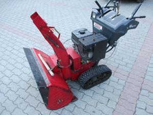 Souffleuse à neige professionnelle à essence sur chenilles rouges, avec moteur intégré, garantie 2 ans - Product Image 4
