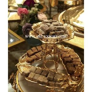 Bols à Chocolat de Mariage en Fer Plaqué Or Vintage Fait à la Main, Conception Merveilleuse, Grande Taille, Prix Compétitif - Product Image 6