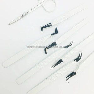 แหนบต่อขนตาแบบมืออาชีพ ผลิตจากสแตนเลสญี่ปุ่น พร้อมด้ามจับเพชร ป้องกันแม่เหล็ก  รับทำโลโก้ตามสั่ง - Product Image 3