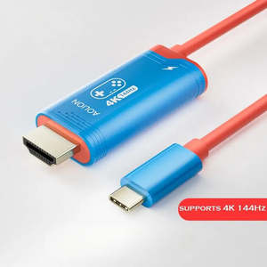 Câble de Fibre Optique HD pour HDMI 2, Gaine PVC, pour Téléphone Portable, Projecteur, Caméra, Vidéo, HDTV, Ordinateur, Utilisation à Domicile et en Déplacement - Product Image 1