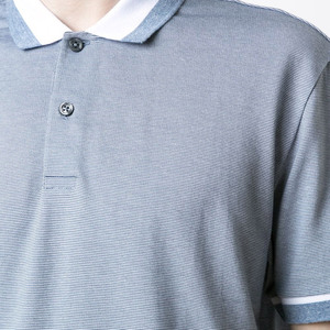 Polo de algodón y poliéster de alta calidad para hombre, última moda, manga corta, cuello levantado, personalizable, talla grande, transpirable - Product Image 5