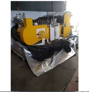 Sac en papier d'épicerie Kraft automatique à grande vitesse faisant la Machine à usage industriel en acier doux 240V noyau commercial à fond pointu à 1 phase - Product Image 1