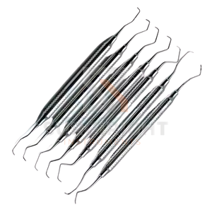 7/8 Instruments parodontaux dentaires à double extrémité Meilleure qualité Poignée en acier creux Source d'énergie électrique par Surgiright Instruments - Product Image 2