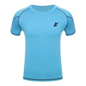 Camiseta de entrenamiento de alto rendimiento para hombre, ropa deportiva activa de secado rápido para correr y gimnasio - Product Image 1
