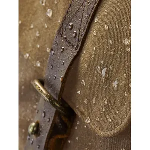 Heritage Custom Waxed <b>Canvas</b> Messenger Bag Promotional <b>Backpack</b> for Merchandising - Product Image 2