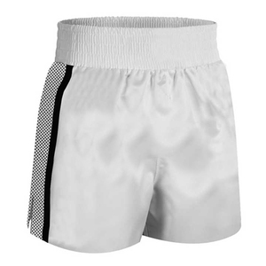 กางเกงมวย MMA แบบขาสั้นสำหรับมวยไทยกางเกงกีฬาแบบเรียบยืดได้ - Product Image 3
