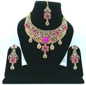 Parure de bijoux de luxe pour mariée, collier et boucles d'oreilles en zircon, style vintage, pour mariage, fiançailles, fête, cadeau, accessoires de mariée, motif floral - Product Image 1