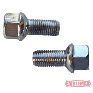 ชุดน็อตล้อเหล็กคุณภาพสูง Emblemax K2003 สำหรับรถยนต์ VOLW BRS/KOMBI/FUSCA M14X1.5 ชุบโครเมียม 4 ชิ้น - Product Image 3