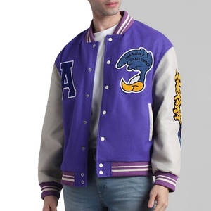2025 fabricant personnalisé de haute qualité Vintage hiver et automne hommes Baseball Letterman College Baseball veste pour hommes - Product Image 1