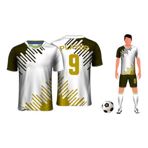 Nuevo Diseño de Uniformes de Fútbol Personalizados con Transferencia de Calor, Transpirables y de Secado Rápido, de la Mejor Calidad, Servicio OEM Económico - Product Image 2