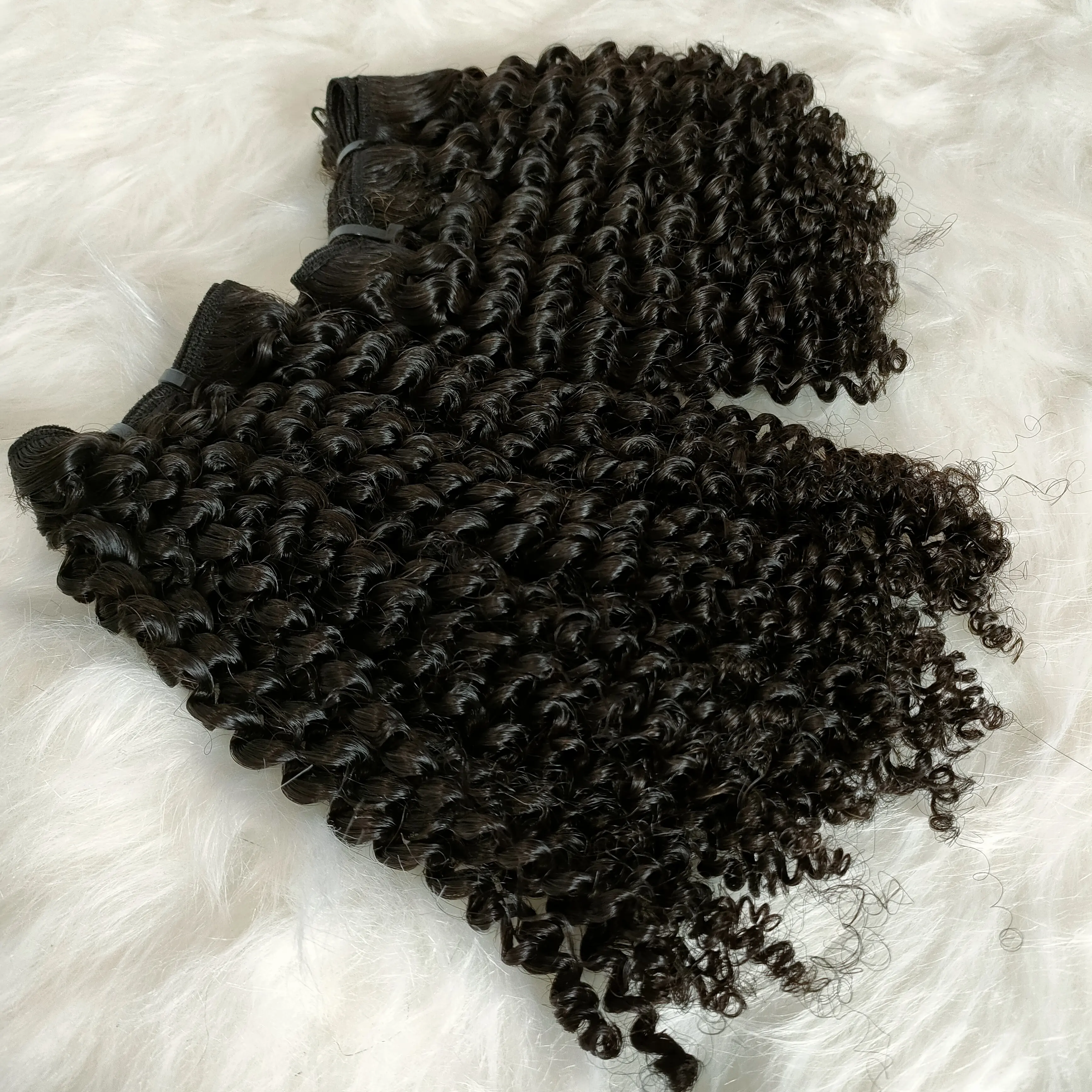 Необработанные пряди вьетнамских человеческих волос, оптовая цена, лучший поставщик вьющиеся волосы