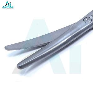 Almac กรรไกร metzenbaum เหล็กพรีเมี่ยมสำหรับมืออาชีพทางการแพทย์ที่ให้การยึดตามหลักสรีรศาสตร์มีประสิทธิภาพยาวนานได้รับการรับรอง - Product Image 3