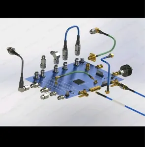 Conector adaptador de macho a hembra, venta al por mayor, conector de S-M-A chapado en oro, listo para enviar para cables de comunicación - Product Image 4