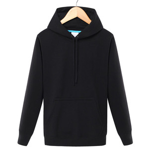 280 gsm pas cher coton mélangé athlétique hommes OEM vierge personnaliser couleur unie sweat à capuche pull à capuche sweat à capuche unisexe - Product Image 3
