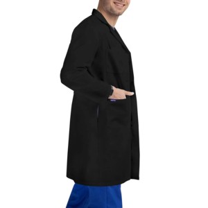 Blouse de consultation unisexe en nylon/coton et élasthanne, style court professionnel, uniforme de médecin d'hôpital imprimé - Product Image 2