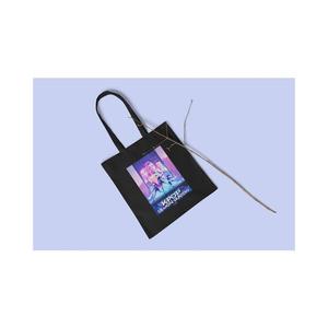 Sac fourre-tout en toile K-Pop Demon Hunters pour femmes, accessoire porte-clés Huntrix Key Art - Product Image 4