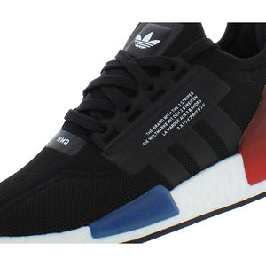 Chaussures Adidas NMD R1.V2 GS pour garçons Couleur : Noir/Rouge 100% authentiques - Product Image 3