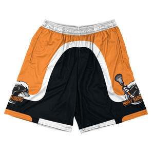 Short de crosse Unisexe Réversible 100% Polyester Durable Couleur Personnalisée Logo Sublimation Imprimé Séchage Rapide Respirant Athlétique - Product Image 5