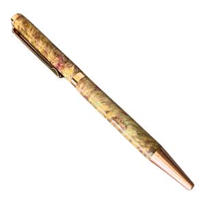 Collection Amber : Stylo à bille en bois stabilisé de luxe fait à la main, largeur d'écriture de 0,7 mm, cadeau d'affaires, souvenir de mariage - Product Image 5