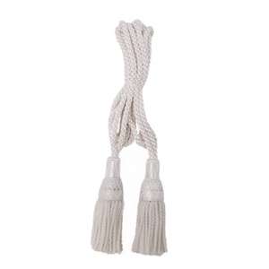 Deux attaches de rideaux de style classique avec pompons, attaches de rideaux en corde à pompons dorés et moutarde, cordons de rideaux en soie verte - Product Image 4