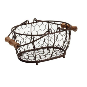 En Fer forgé Panier De Fruits - Product Image 4