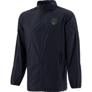 Veste de pluie de sport et d'extérieur légère pour hommes de grande taille avec manteaux respirants à col montant pour les activités de plein air - Product Image 1
