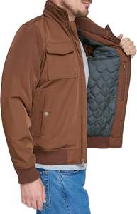 Chaquetas de bombardero Letterman de alta calidad, cuerpo de lana, Mangas de cuero genuino, ropa de invierno, chaqueta de bombardero elegante para hombre - Product Image 4