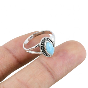 Bague pour femme en argent sterling 925 plaqué rhodium, agate naturelle solide, faite à la main, avec sertissage en bézel, pierre précieuse pour les mariages et les fêtes - Product Image 1