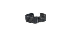 WD011 Unisex Black Luxury Water Resistant Breathable Durable Stainless Steel <b>Watch</b> Band Adjustable Soft Lightweight Smart <b>Watch</b> - Product Image 4