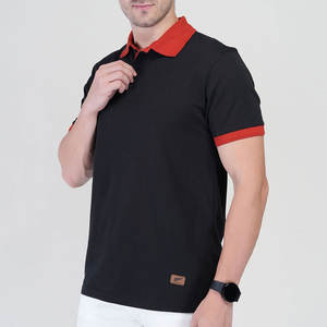 MOQ bajo Color personalizado Hombres Polo Camiseta Precio razonable Fabricante al por mayor Hombres Polo Camiseta - Product Image 2