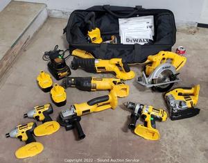 NUEVO Juego de Herramientas Inalámbricas de Iones de Litio de 20 V Máx. Amarillo DW, 15 Piezas, Herramientas Eléctricas de 18 V, MÁS VENDIDO - Product Image 3