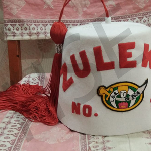 REGALIA MASÓNICA PERSONALIZAR SHRINER FEZ [ZULEKIA] - Product Image 6