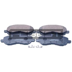 Set di pastiglie freno anteriori FEBEST (0401-EAF) - Product Image 1