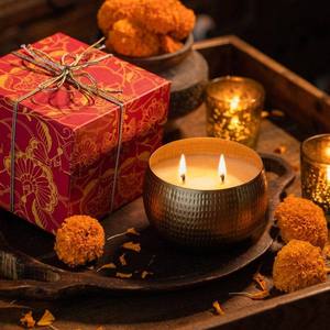 Top Quality Handmade Metal Candle in Affordable Price For Restaurant Hotel Home Use From India - Product Image 2