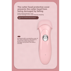 Recortadora de vello corporal y púbico inalámbrica portátil con cuchilla de cerámica - Product Image 4