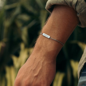 Valentine personnalisé son et le sien coordonnées initiales gravées bracelets appariés cadeau personnalisé pour Couple petit ami fille - Product Image 3