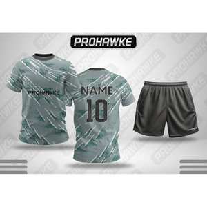 Camiseta de Fútbol Estilo Prohawke Noruega, Ropa Deportiva de Secado Rápido, Fabricante de Uniformes de Fútbol - Product Image 2