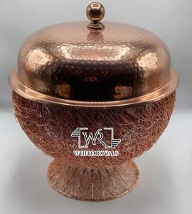 Dernière arrivée notre conception personnalisée chauffe-plats buffet pour la restauration de mariage du golfe arabe en acier avec couvercle marmite - Product Image 6