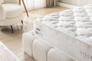 Ensemble de matelas moderne personnalisable, mobilier de chambre d'hôtel style ferme, hypoallergénique, mousse roulée du Nord, Cardinya Home - Product Image 3