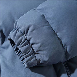 Meilleur prix – Doudoune décontractée d'hiver pour homme en polyester/nylon, respirante, séchage rapide, fermeture éclair, couleurs et logo personnalisables sur le devant - Product Image 3