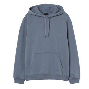 Wholesale 100% Cotton Pullover Hoodie for <b>Men</b> <b>Plain</b> Blank Design with Kangaroo Pocket OEM Service <b>Hoodies</b> - Product Image 4