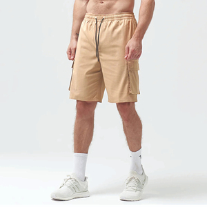 65% Poliéster 33% Rayón 2% Elastano Cobblestone Hasta la rodilla Pantalones cortos de carga con contraste Impreso Legging interior - Product Image 1