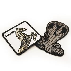 Nouveau Style de mode Logo personnalisé fer sur patchs de broderie 3D mignon fille noire coudre sur patch de transfert de chaleur pour les chemises - Product Image 3