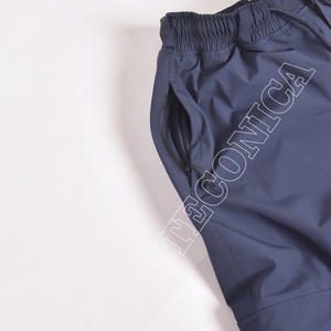 Pantalones Cargo de Nieve Azul Marino con Bolsillos con Cremallera, Cintura Ajustable con Tiras, Forro Cálido y Diseño Impermeable de Pierna Ancha - Product Image 4