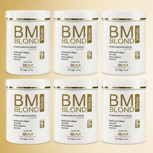 ผงฟอกสีผมบลอนด์ไวท์ 500 กรัม - 6 แพ็ค - Product Image 1