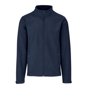 Veste Softshell à Capuche pour la Randonnée en Plein Air Personnalisée avec Poches Latérales à Fermeture Éclair Vente en Gros Meilleure Qualité Veste Softshell Coupe-Vent pour Hommes - Product Image 1