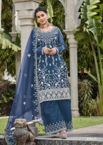 Indian Export Quality Salwar Kameez <b>Suit</b> with with Fancy Style Palazzo <b>Suit</b> for <b>Wedding</b> and Special Occasion From India - Product Image 4